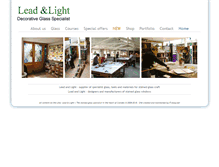 Tablet Screenshot of leadandlight.co.uk